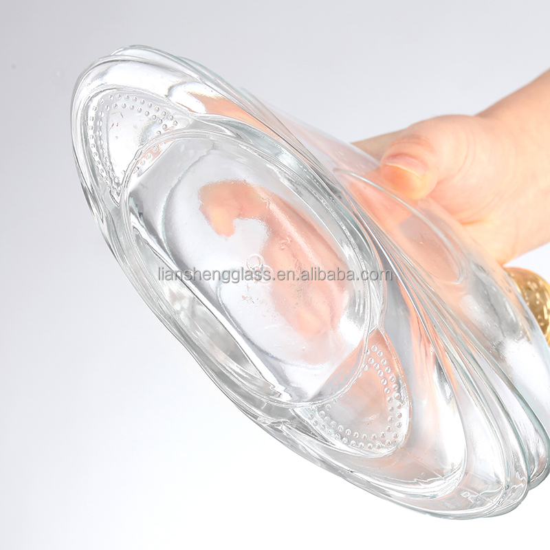 Rubber Stopper Glass Bottle for Hot Stamping Design 200ml 375ml 500ml Spirits Vodka Gin