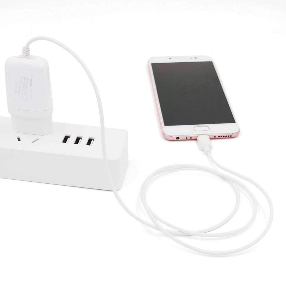 1 Port USB Travel Adapter With Usb Ports , OCC 12W 2.4 Amp Wall Charger