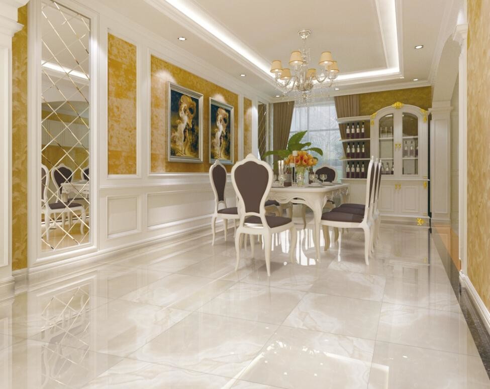 Chemical Resistant Polished 80*80cm Modern Porcelain Tile