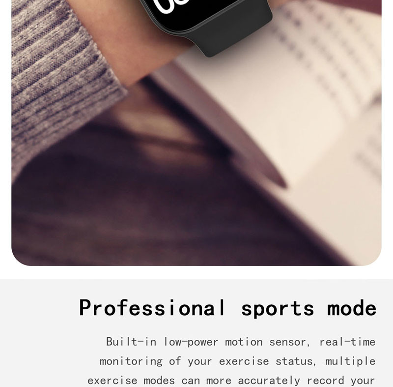 IPS Full Screen RTK Programmable Smart Watch For ECG Heart Rate