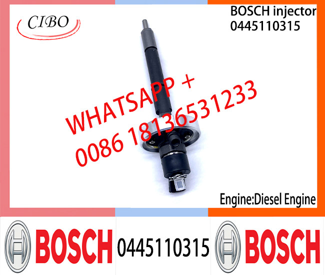 BOSCH injetor 0445110315 16600-VZ20A Common fuel Injector 0445110315 16600-VZ20A for NISSAN car