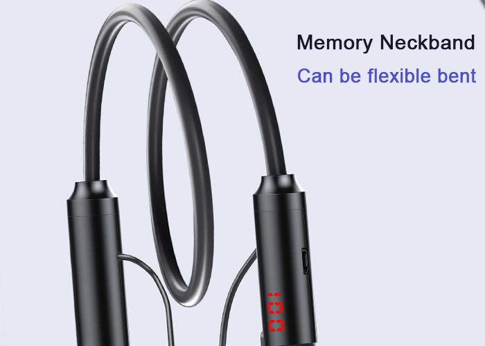 Sports 10M Neckband Bluetooth Headphones CVC8.0 Noise Reduction Bluetooth Earphones