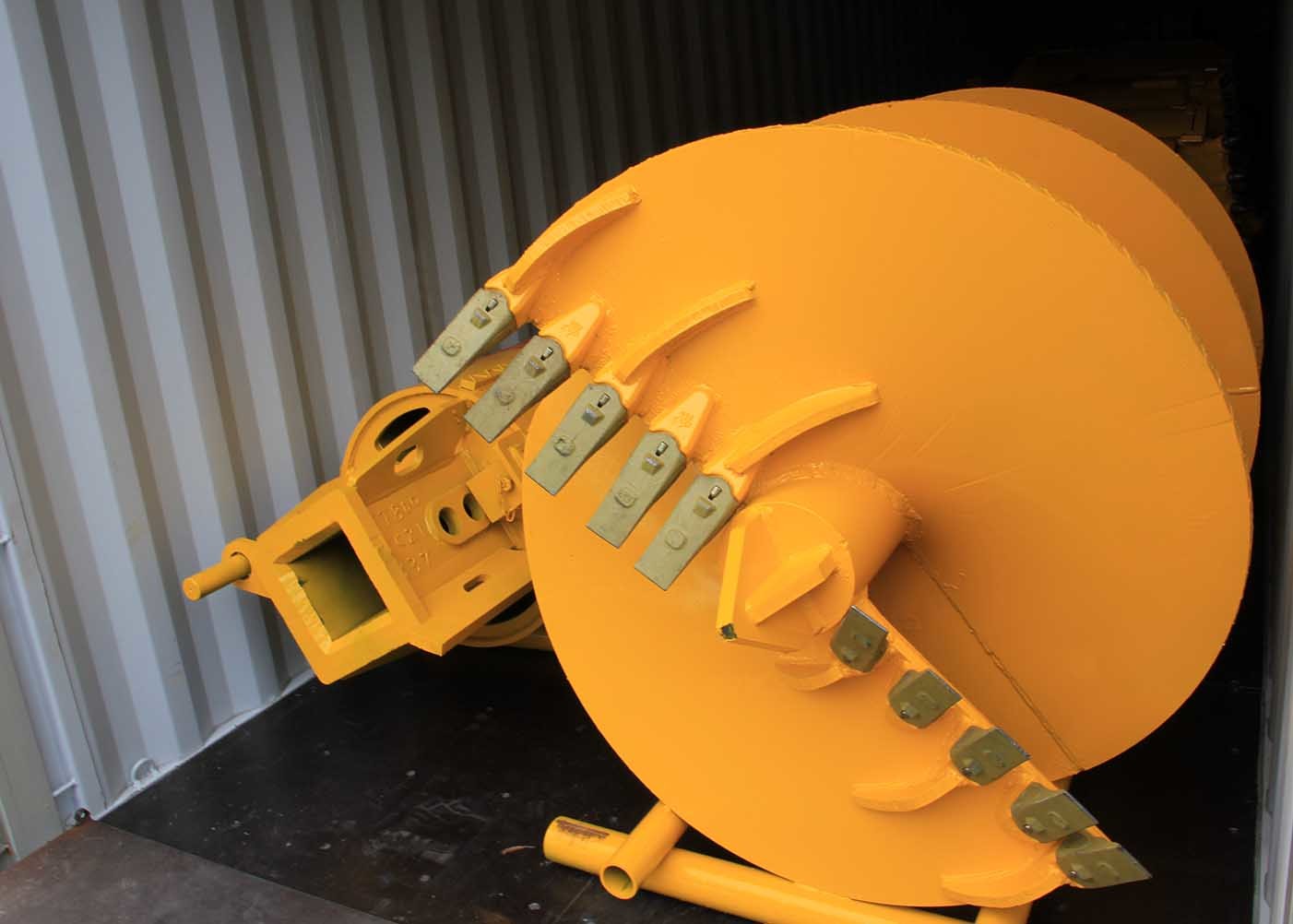 Flat Soil Piling Rock Drilling Auger Conical Flat Auger 600-2500mm