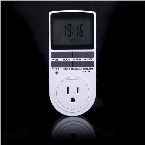 American Standard Weekly Digital Mini Timer Electric Plug Socket