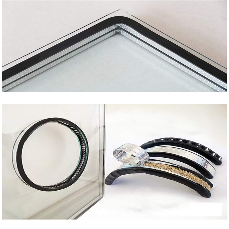Aluminum Rubber Warm Edge Butyl Spacer Bar For Double Glass Windows