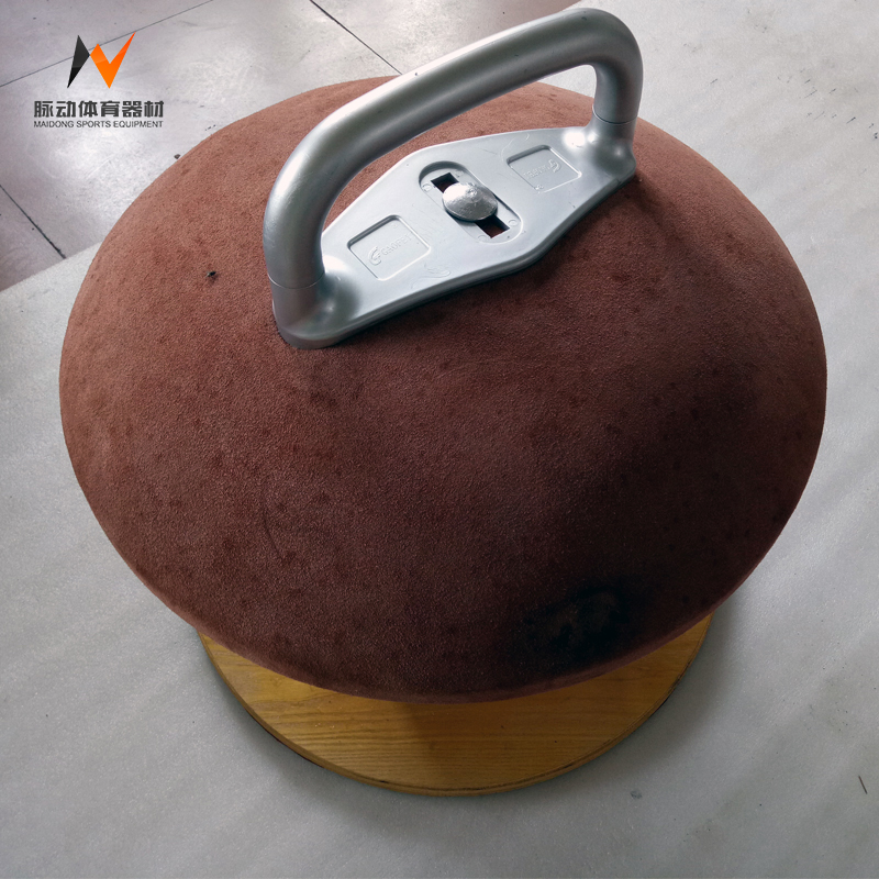 Durable Leather Handle Pommel Horse Gymnastics Trainer Equipment for Outdoor Fitness