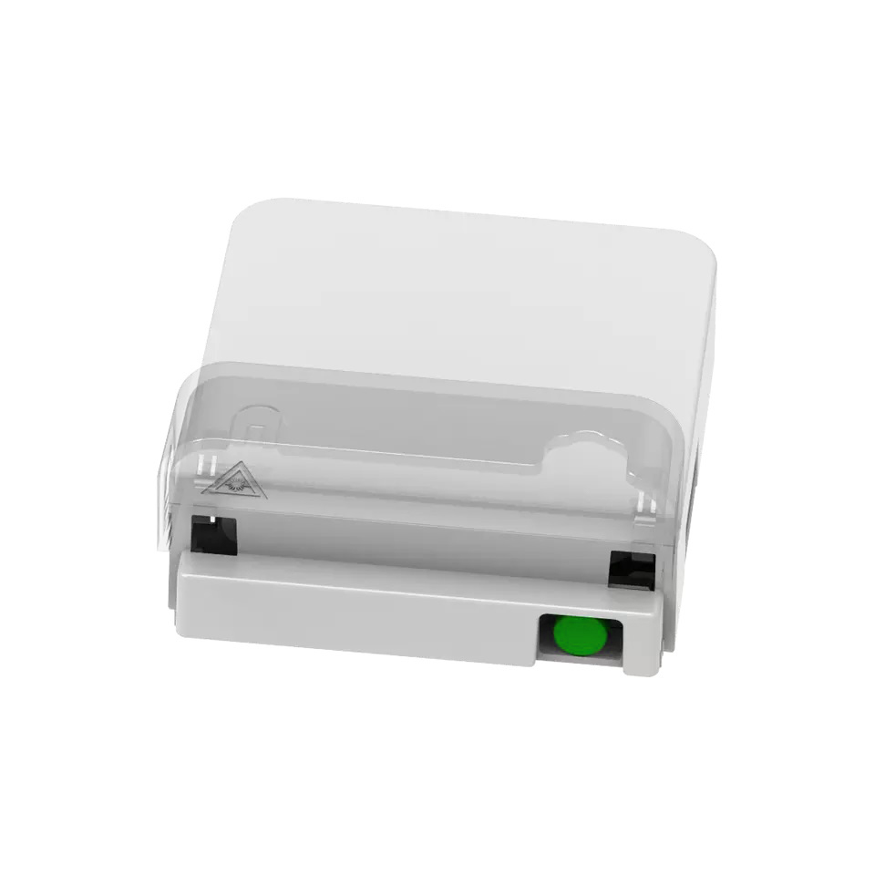 1 Core FC APC Type Fiber Optic Face Plate for Indoor in FTTH Network 115*86*23mm Size
