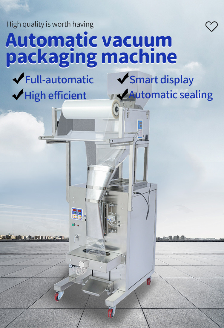 Automatic Vacuum Packaging Machine For Food Chemical Meat Products Dried Fruit Particles