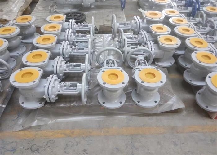 Handwheel Gate Fire Protection Valves 1.6 Mpa Card Slot Non Rising
