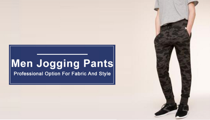 Regular Fit Casual Style Men's Zipper Jogging Pants waterproof