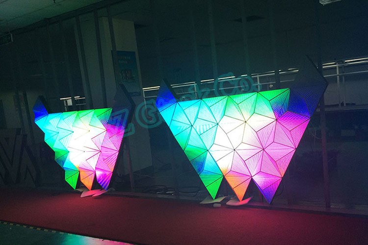 new product  pantallas led para dj 3d effect DJ Booth led display screen indoor for stage pub