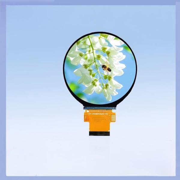 2.76-2.8 Inch Round IPS TFT LCD Display | 480×480 Pixels High-Res, ST7701S Driver Chip, 3SP Specification, Anti-Glare HD View for Industrial Control