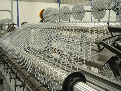 Twist Edge 2.5mm Steel Chain Link Fencing With Hot Dipped Galvanized
