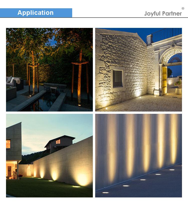 Aluminum LED Outdoor In Ground Spotlights Underground Recessed Driveway lights