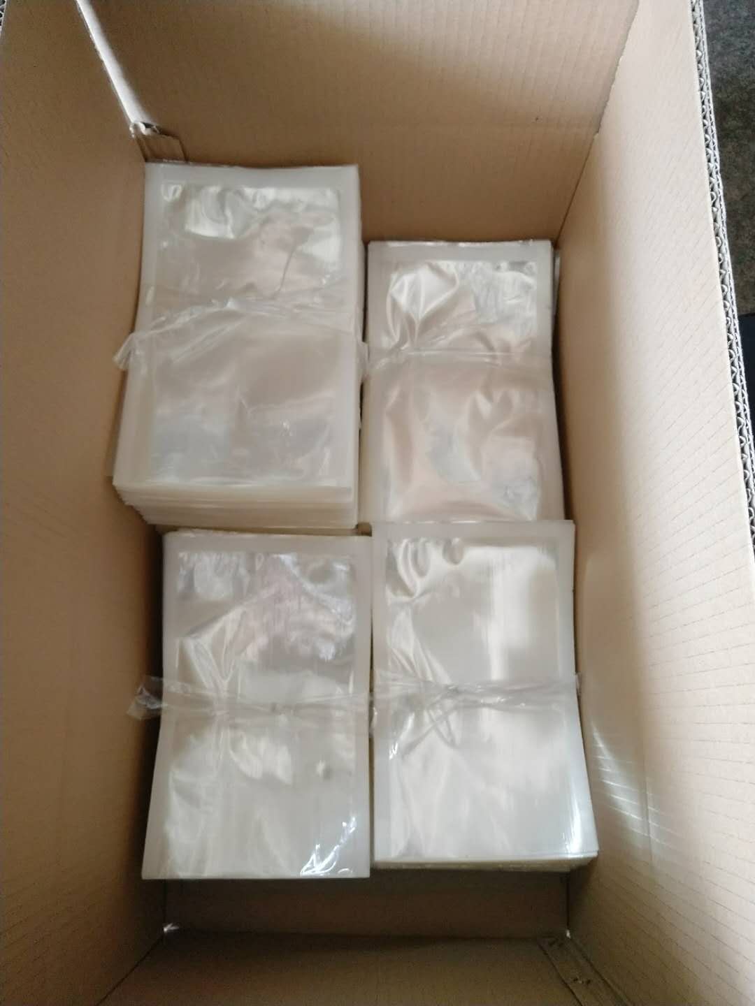 Frozen Food Grade Food Vacuum Bags Nylon Plastic 3 Side Seal With FDA Approval