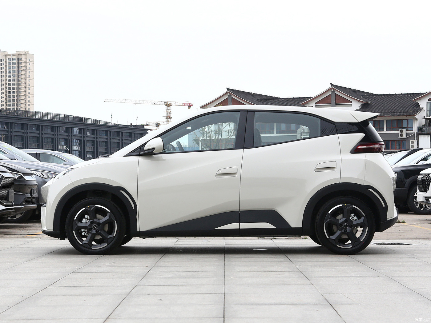 Free Version BYD Full Electric Car Warm Sun White 55KW Pure Electric Car