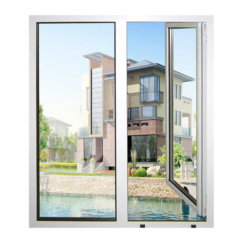 KDSBuilding Burglar Proof China Manufacture White Frame Double Glaze Aluminum Casement Windows