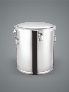 China Cow Use Stainless Steel Milk Bucket , Stainless Steel Milk Pail For Farm on sale