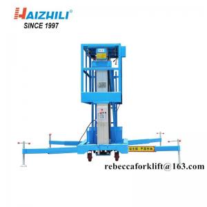 Buy cheap Hot selling 125kg 6 meter single mast aluminum aerial work platform with CE certificate product