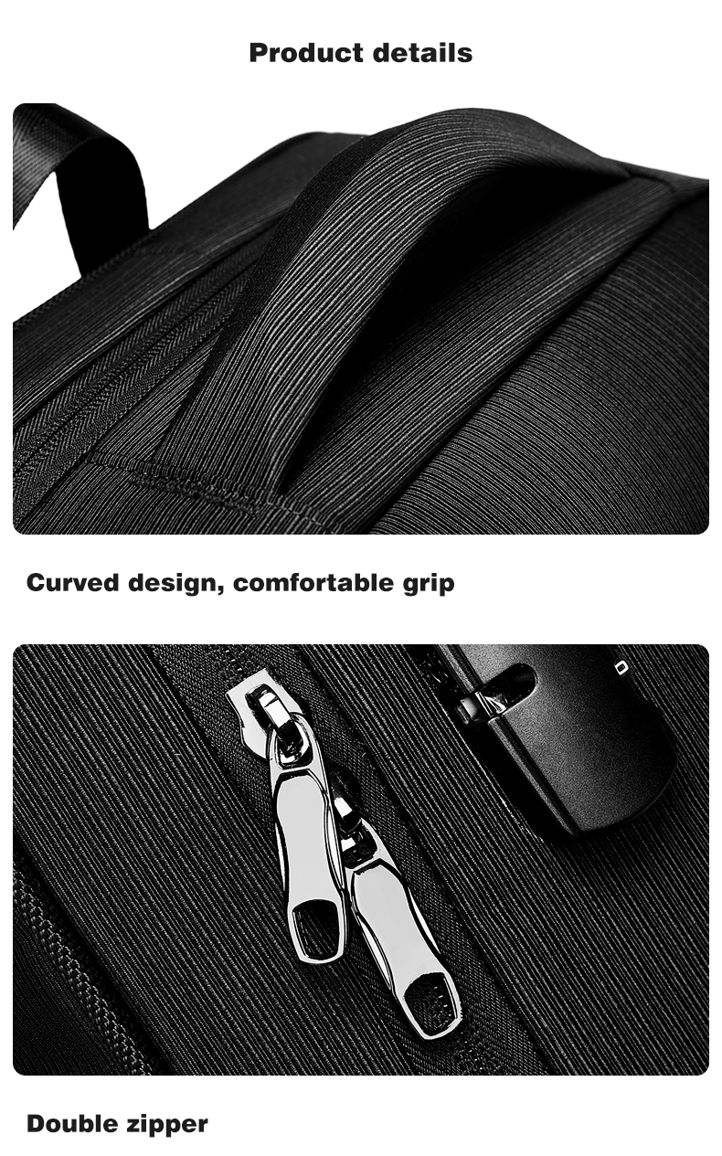 Oxford School Anti Theft Water Resistant Backpack Laptop Dry Bag 20-39 Litre