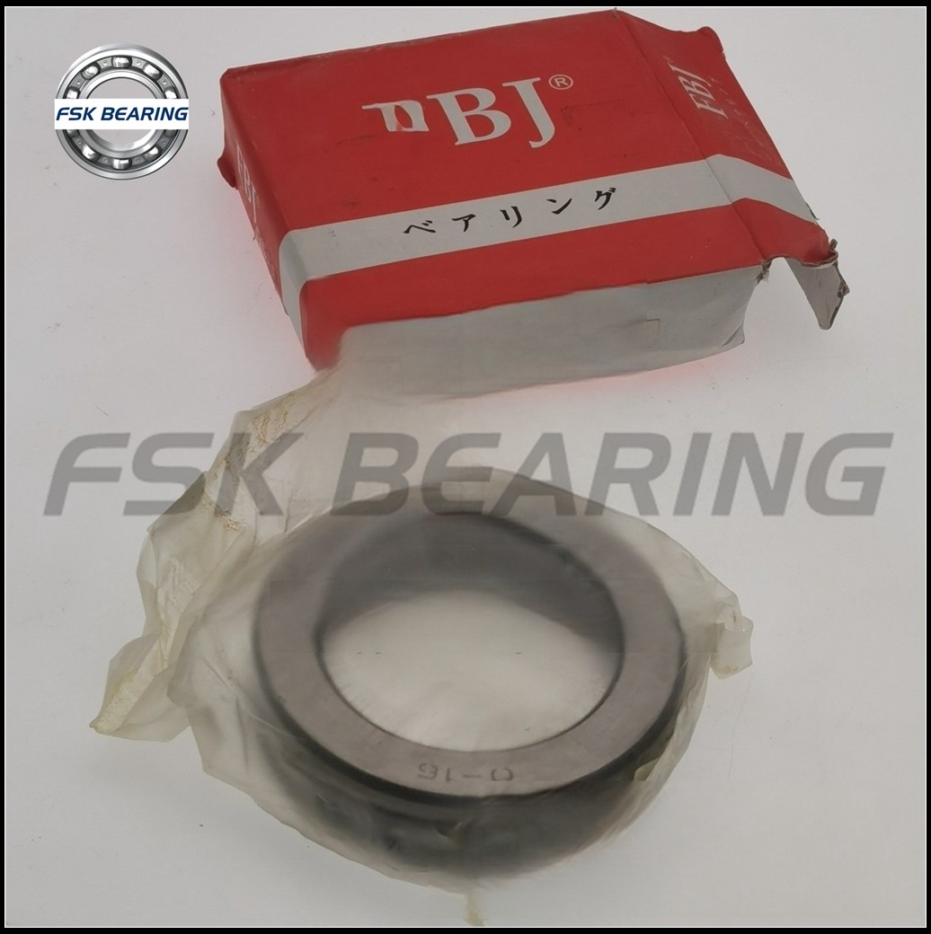 Inch Size 0-16 Single Direction Thrust Ball Bearing 50.8*75.4*19 mm Gcr15 Chrome Steel