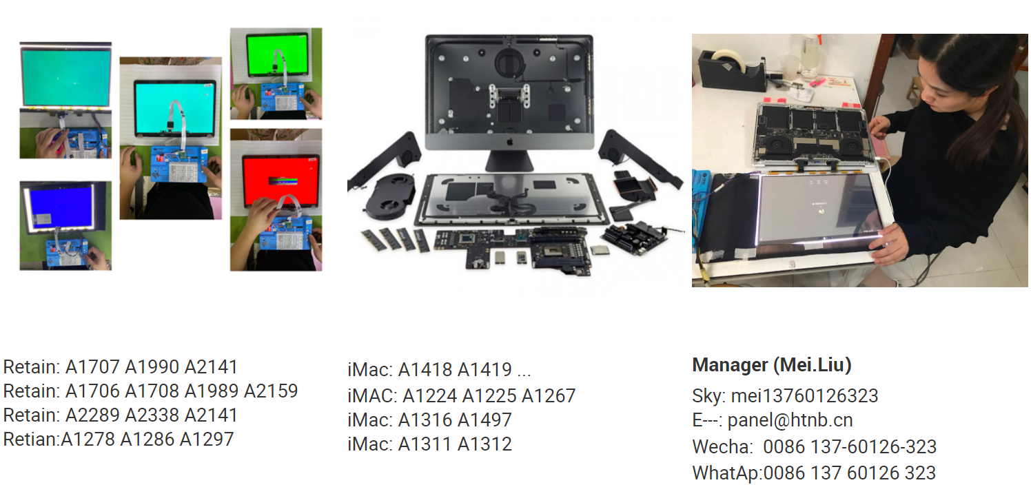 Full LED Screen Display A1534 LCD Assembly For Apple Macbook Retina 12"