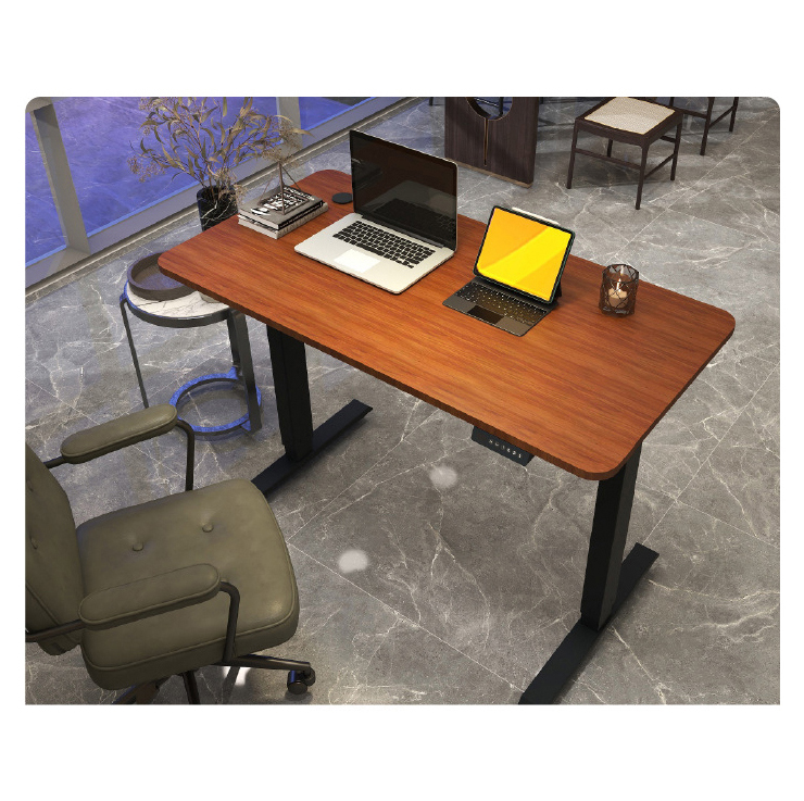 Electric Height Adjustable Lift Desk for Work and Study 25 mm/s Speed 100 V/Hz Voltage