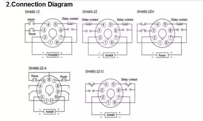 Hot sale - DH48S-S AC220V 8Pin LCD Digital Timer Time Delay Relay 0.1S - 99Hour