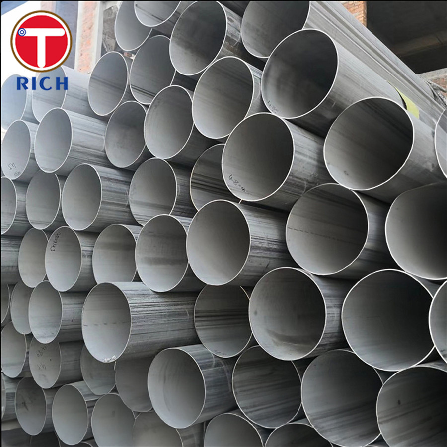 ASTM A813 TP201 Welded Steel Tube Single Or Double Welded Austenitic Stainless Steel Pipe For General Purpose