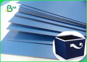 China Lacquered Finish Glossy Blue Cardboard For Gift Box File Folders 720 x 1020mm on sale