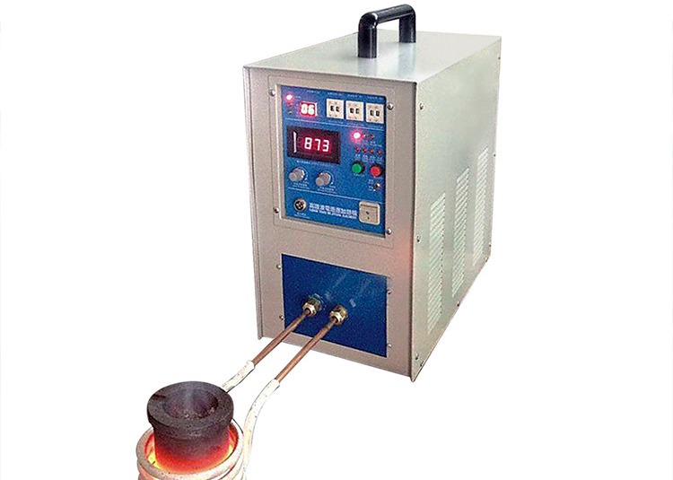 Electric Induction Gold Melting Furnace Small Metal 5kg 80KKHZ