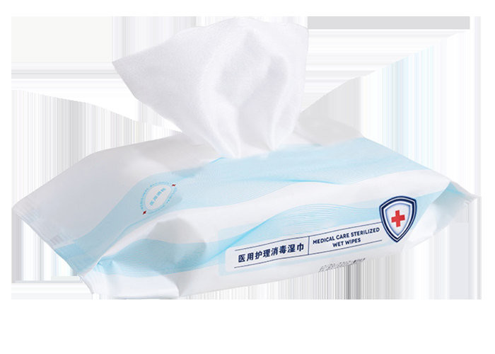 Antiseptic 75% Alcohol Cleansing Wipes / Adults Alcohol Wipes For Skin