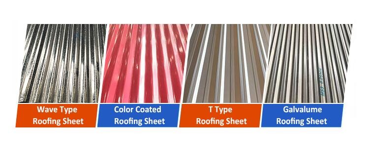 Zincalume Corrugated Galvanized Steel Sheets Z275 Z450 For Building Applications