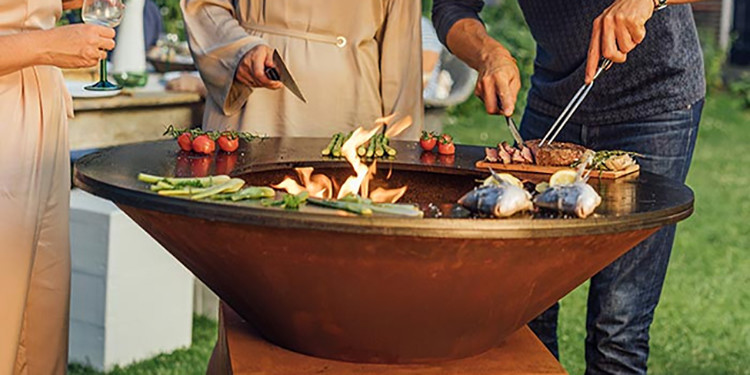 15 Inch Charcoal BBQ Outdoor Picnic Camping Patio Backyard Cooking Ceramic Barbeque Grills