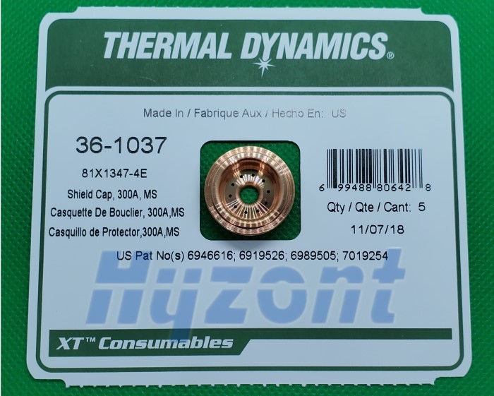 300Amp air Thermal Dynamics Plasma Cutter 36-1037 Cutting Torch Nozzle