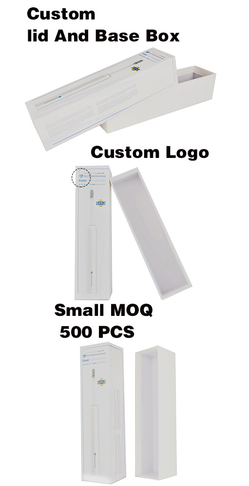 Custom Electric Toothbrush Packaging Gift Box , Eco-friendly Cardboard Paper Box