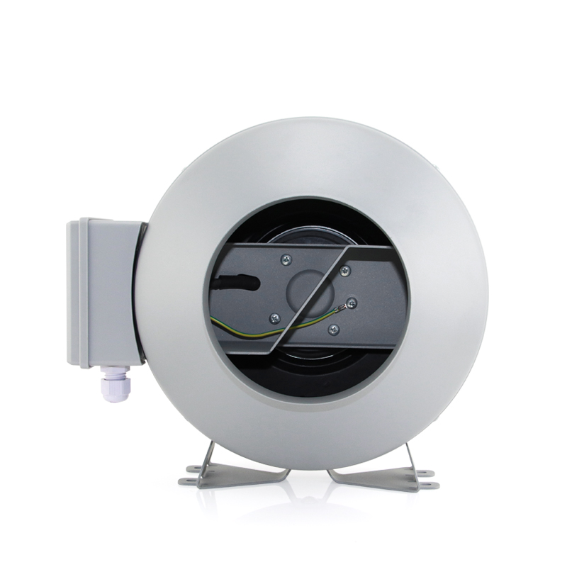 Powerful 6 Inch Inline Exhaust Booster Fan for Hydroponic Grow Tent Ventilation