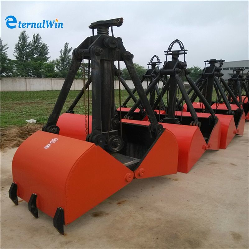 5 Cubic Meters Dredging Grab Electric Hydraulic Grab Dredger