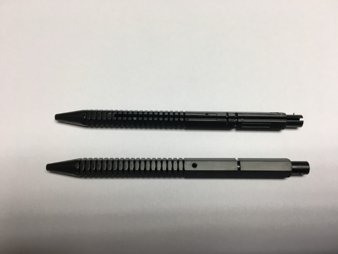Black Hot Runner Injection Molding Pen Shaped Tooling Builder Plastic Injection Mold Parts