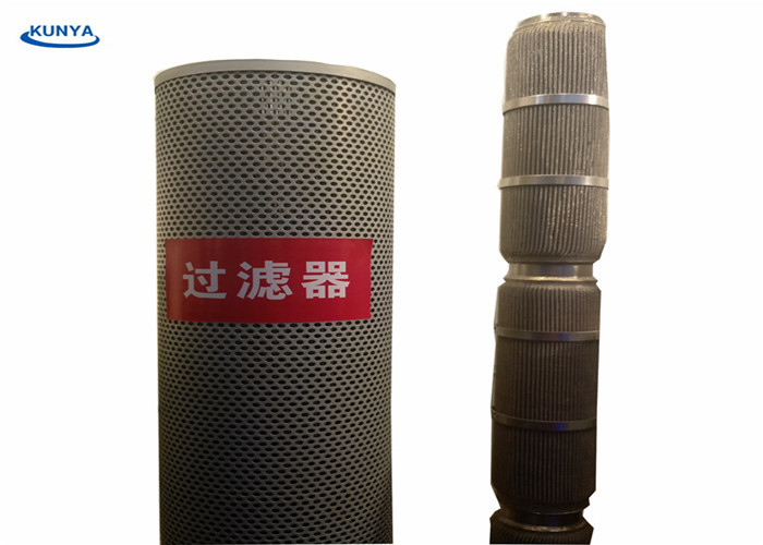 50 Micron 304 316 1um Fiber Stainless Steel Filter Element Water Cartridge