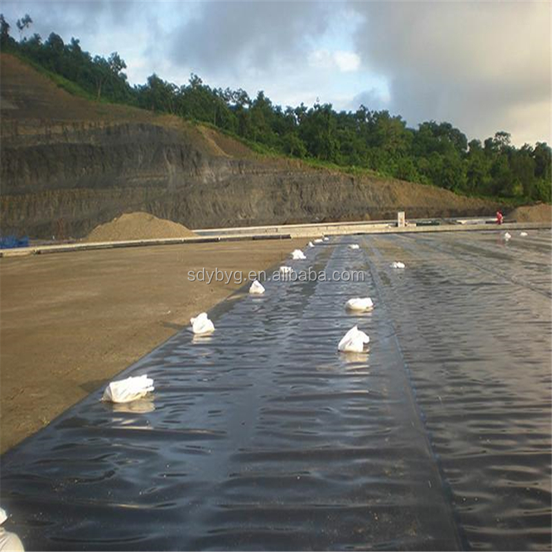 0.3mm 0.5mm 0.75mm Shrimp Farm Liner Geomembranes for Fish Breeding and Landfill Liner