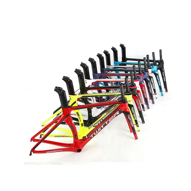 TWITTER SNIPER Carbon Fiber Road Bike Frame 46cm With Different Sizes