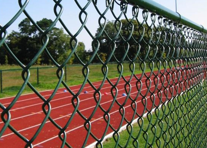 Durable Chain Link Mesh Fence For Basketball Ground Or Courtyard