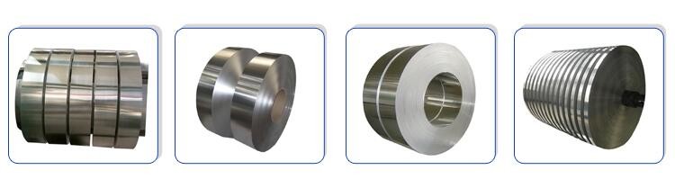 Q195/Q235/Dx51d Galvanized Steel Coil Strip Chromated And Bright Surface