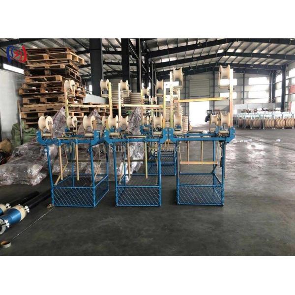 Inspection Trolleys And Overhead Lines Bicycles For Four Bundle Conductors