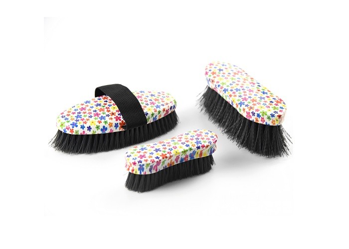 Horse Grooming Brush Hot Stamping Pattern And Care Product Brush