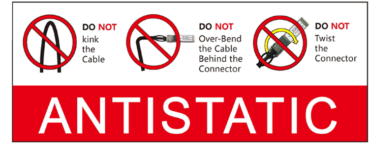 SOPTO DAC Direct Attach Cable 1.25G SFP To SFP 0.5-12 M Length 1 Year Warranty
