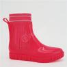 Buy cheap Impact Resistant 41EU PVC Rain Boots With Fabric Stitching from wholesalers