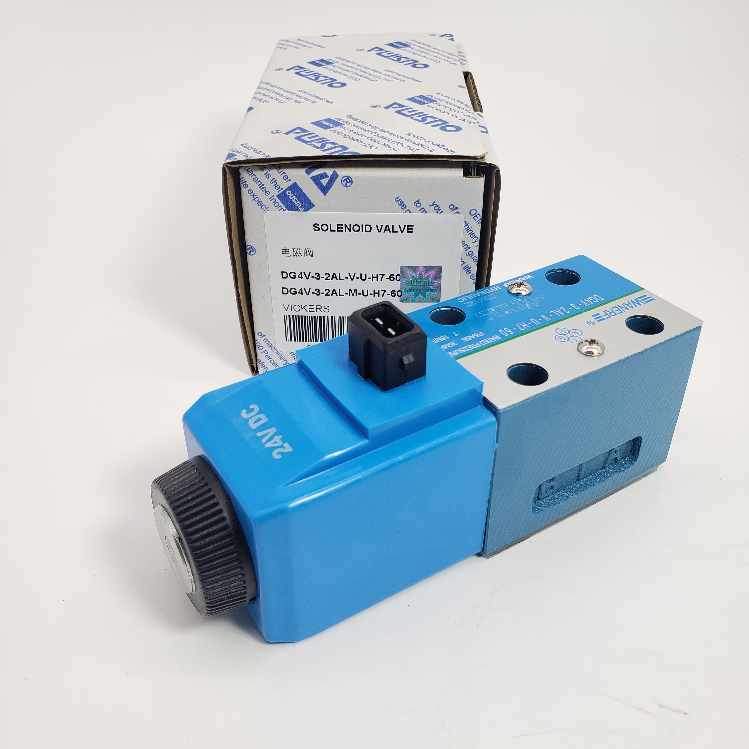 24V Hydraulic Solenoid Valve DG4V-3-2AL-V-U-H7-60 DG4V-3-2AL-M-U-H7-60 For Vickers