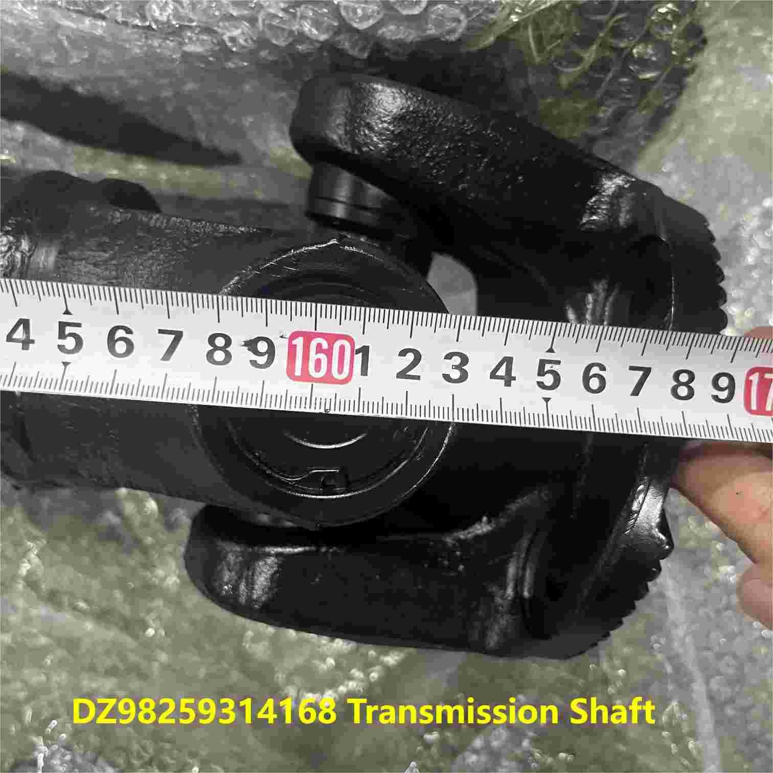 DZ98259314168 Propeller Transmission Shaft Shacman Truck Parts Telescopic Drive Shaft